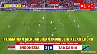  LIVE RCTI • INDONESIA VS TANZANIA | UJI COBA PERDANA JELANG PERSIAPAN KUALIFIKASI PIALA DUNIA 2026