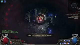 POE 2 - Arc Skill Stormweaver Archmage - Act 3 Cruel Boss Kill