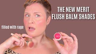 THE NEW MERIT FLUSH BALM SHADES