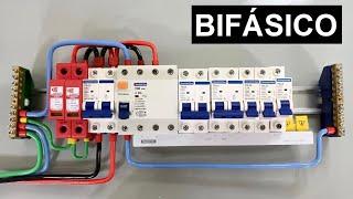Instalação de quadro de distribuição BIFÁSICO | Aula completa