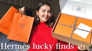 My recent Hermès scores  Feeling very lucky at the Hermès boutique | Unbox with me