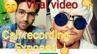 Exposed bengali YouTubers part-1 |call record leaked |  #pocha #bostirchelepocha #priyovines