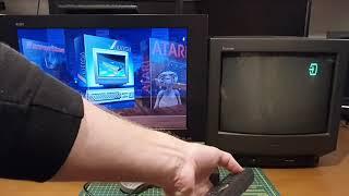 Two TV Pickup - Panasonic LCD TX19LXD8 & Sony Trinitron CRT KV14T1U - Quickvid
