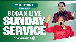 EMMANUEL TV LIVE : THE SCOAN SUNDAY LIVE SERVICE BROADCAST | 21.07.2024 #tbjoshua #emmanueltv #scoan