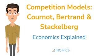 Competition Models: Cournot, Bertrand & Stackelberg