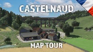 Map Tour - Castelnaud - This Map is Incredible! New Map for FS22