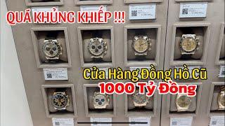 12/8|(Phần 1) 1000 TỶ- Cửa Hàng Đồng Hồ Cũ/ Mới Rolex, Hublot, Omega… Đẳng Cấp Nhất Nhật Bản