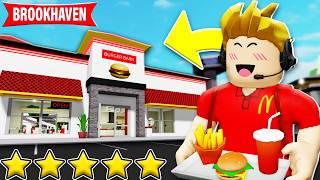 ich ERÖFFNE meinen BURGER LADEN in Brookhaven! (Roblox)