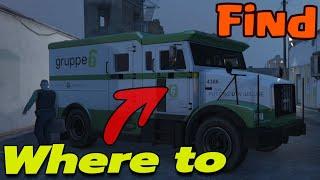 GTA V Where to find armored truck