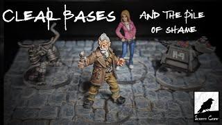 Clear Bases And The Pile Of Shame - Looking at some bases and minis with Stargrave in mind.