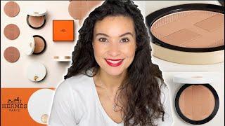 HERMES Plein Air H Trio Healthy Glow Mineral Powder | Bronzer Review