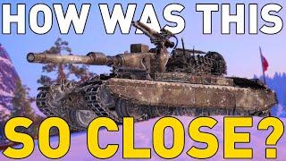 How Was This SO CLOSE in World of Tanks!