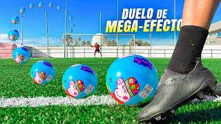 ️ DUELO con BALÓN de EFECTO INCREÍBLE  ¡Retos de Fútbol!