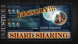 Injustice 2 (Mobile) | SHARD EXCHANGE UPDATE 2.1.2 OVERVIEW | Level Up Characters Faster |