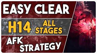 H14-1 + H14-2 + H14-3 + H14-4 | AFK Easy Strategy |【Arknights】