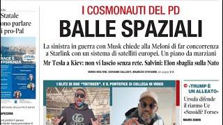 RASSEGNA STAMPA 10 MARZO 2025 QUOTIDIANI NAZIONALI ITALIANI  PRIME PAGINE DEI GIORNALI DI OGGI