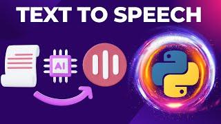 GUI Python Projects: Text to Speech Project tutorial with Tkinter