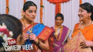 Acchit Gachhi - Comedy Scene | Time Please - Marathi Movie | Priya Bapat, Vandana Gupte