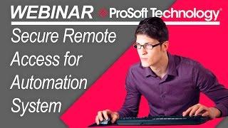 Secure Remote Access for Automation Systems