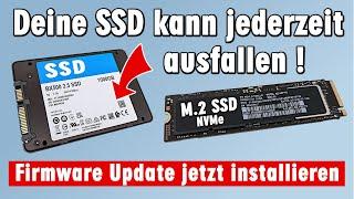 SSD Firmware Update installieren - Samsung Crucial Intenso Sandisk Western Digital PS5 NAS