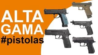 Pistolas de ALTA GAMA en La Triestina