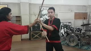 The basics of Arnis single stick defence