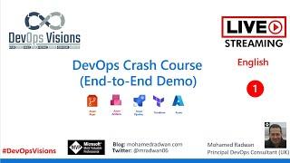 DevOps Crash Course (End-to-End Demo) Round (1) [English]