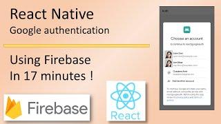React-native: Firebase Google Authentication