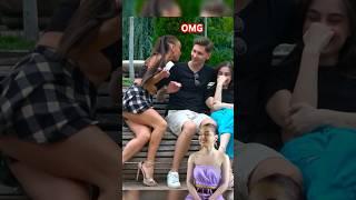 OMG  Crazy girl prank #viralvideo #prank #funny