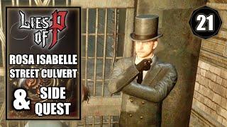 Lies of P - Rosa Isabelle Street Culvert & Side Quest - Gameplay Walkthrough Part 21