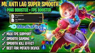 Update Config ML Anti Lag 60 Fps Super Smoothest + Ping Booster Patch | Mobile Legends