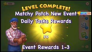 Township : Matchy Patch Event | Daily Event Task Rewards | Event Rewards #township