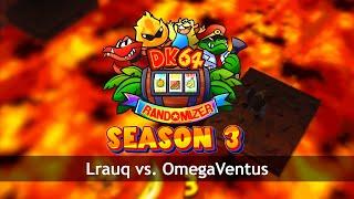 DK64 Randomizer | S3 Tournament Qualifier | Lrauq vs. OmegaVentus