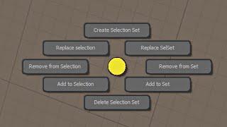 Selection Sets Pie menu + AHK script [FREE]