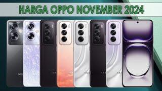 HARGA OPPO NOVEMBER 2024 | DAFTAR HARGA OPPO NOVEMBER 2024