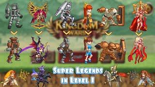 They are Strong in Max Level, What about Level 1? | Kingdom Wars