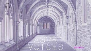 [ASMR]  Multilayered Voices  [unintelligible whispering] [close whispers] [binaural]