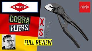  Knipex Cobra XS Water Pump Pliers - A Super Useful Carry | UNBOXING | 87 00 100  Review | EDC