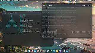 Arco : 4073 Arch Linux Plasma 4 year old SSD - updating from plasma 5 to 6 - 4 months - 1/2