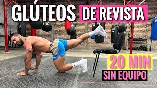 Rutina para GLUTEOS de REVISTA  (20 Minutos) Ejercicios para LEVANTAR las pompas