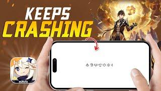Fix Genshin Impact keep crashing issue on iPhone