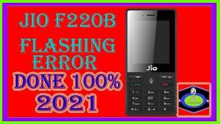 jio f220b flashing error problem 2020  Done 100%