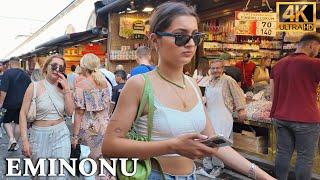 Exploring Istanbul's Grand Bazaar & Eminonu - 4K Virtual Tour