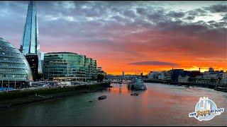 London Night Tour: A Walk along the River Thames