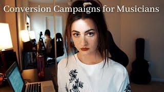 Conversion Campaigns for Musicians - Facebook ads to promote music review