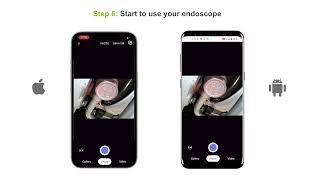 How to use Anykit AN150 articulating borescope with "Smart Endoscope" APP