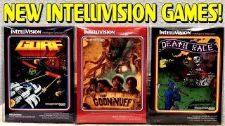 New Intellivision Games:   Goonies, Gorf and Death Race!