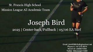 JOSEPH BIRD 2025 CENTER-BACK/ FULLBACK 05/06 EA SURF WEEKEND HIGHLIGHTS