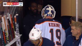 Mikko Koskinen Pulled After Allowing 5 Goals On 12 Shots