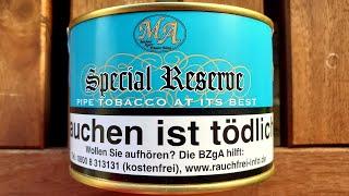  Pfeife rauchen  |  DTM – Dan Tobacco »M.A. – Special Reserve«  |  Pipe Tobacco  |  Pfeifentabak